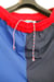 Image of Royal Blue/Navy Blue Red & White Nylon Bear Velcro Pocket Shorts