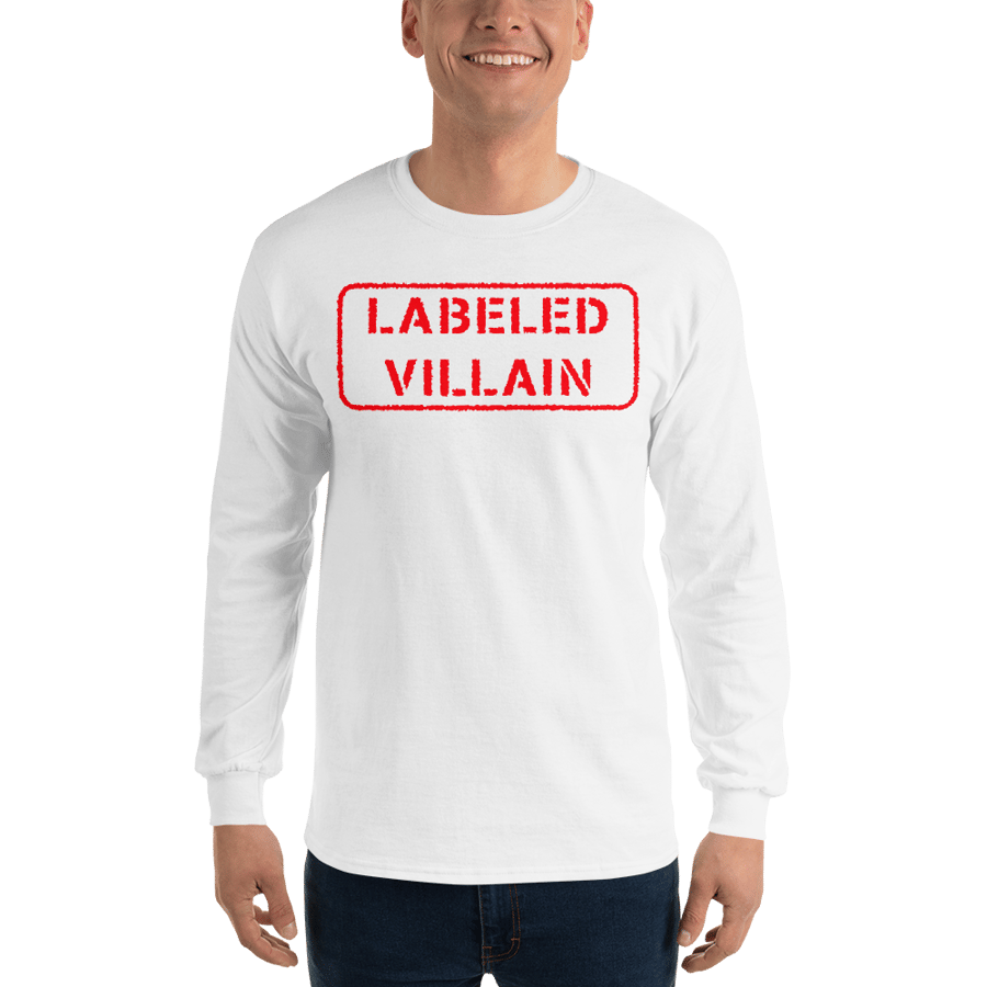 Image of Labeled Villain Stamp long sleeve