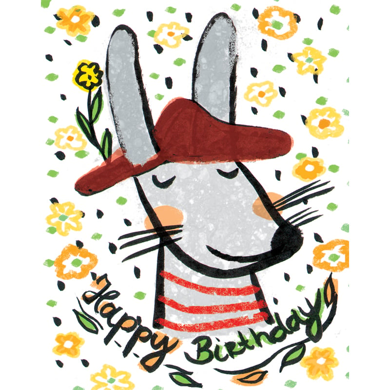 Image of Happy Birthday (Mouse), Card