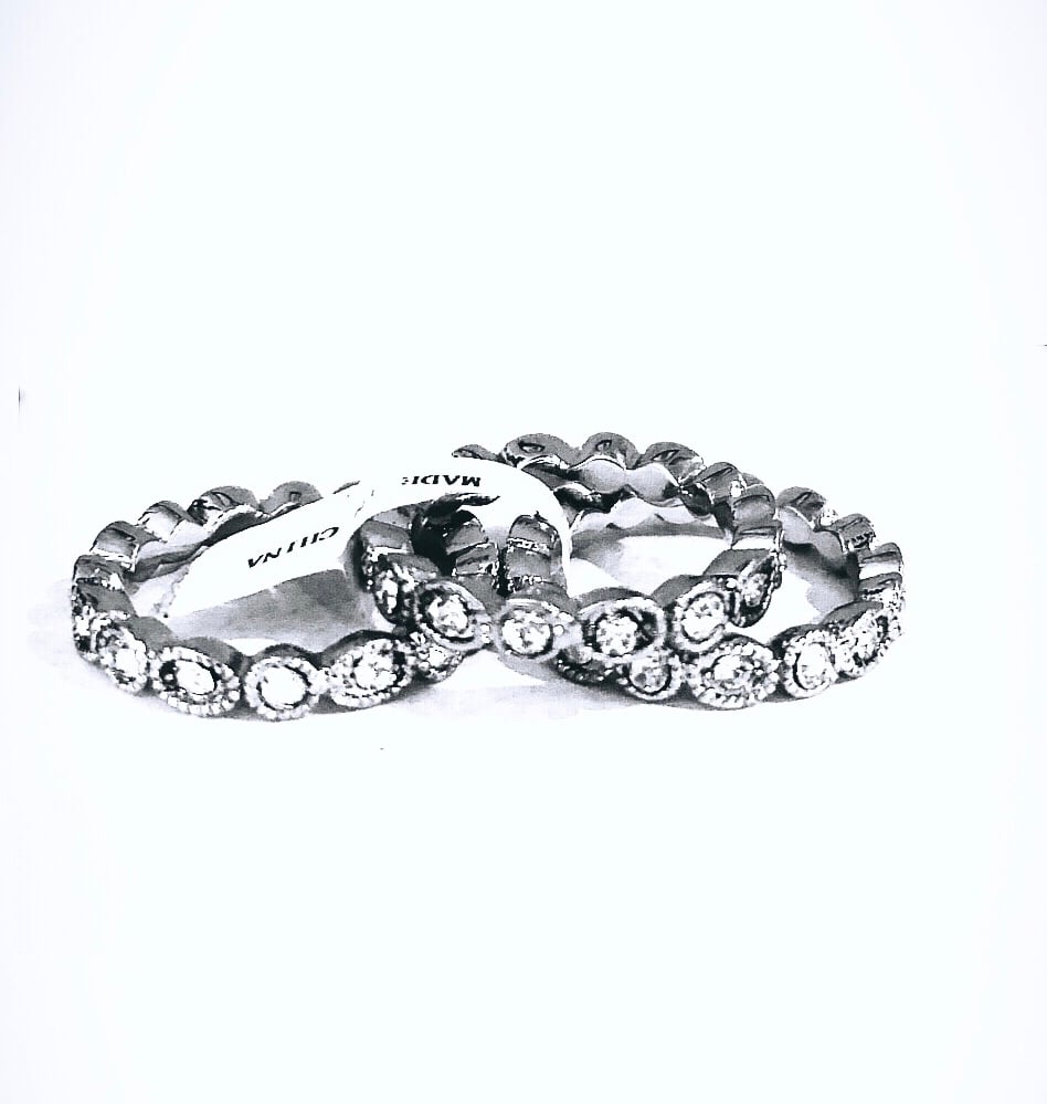 Rhinestoned Rings | THORMÈS