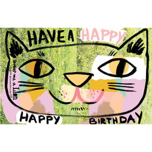 Image of Have a Happy Happy Birthday, (Cat) Card