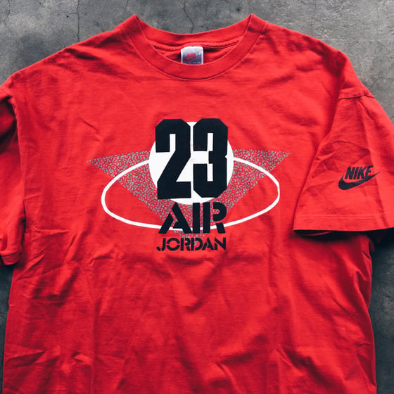 Image of Original Late 80’s Made In USA Nike Air Jordan Tee.