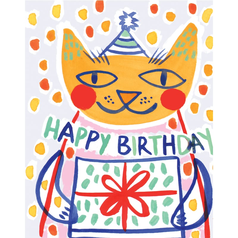 Image of Happy Birthday (Cat), Card