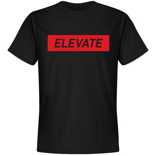 Image of Elevate Classic Tee- Black
