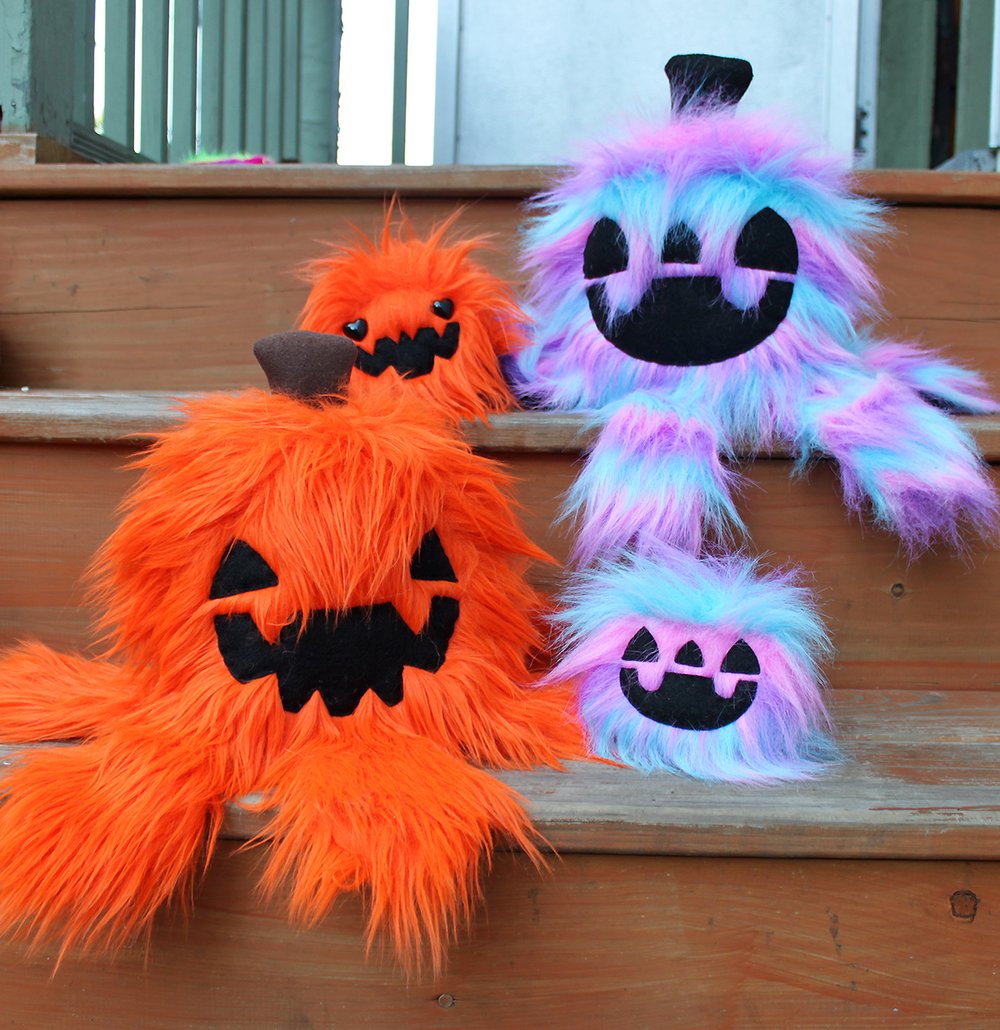 Pumpkin Monstroctopus- Large and Mini