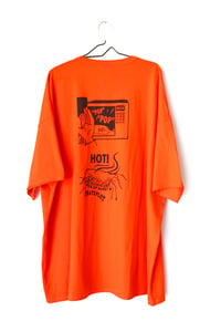 Image of get to poppin tee in orange 