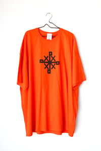 Image of get to poppin tee in orange 