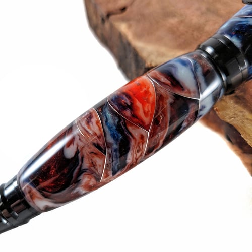 Image of Wood & Metal Hybrid Cigar Pen