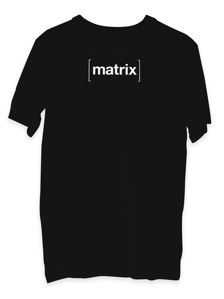 Image of Matrix Black T-Shirt 