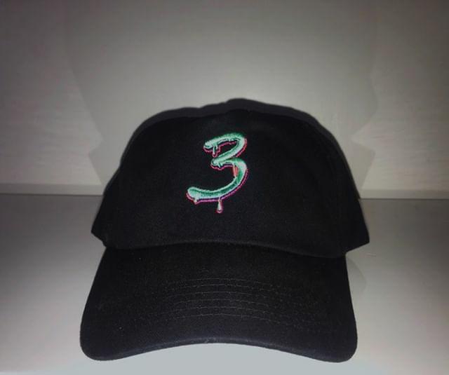 Image of '3' Embroidered Cap