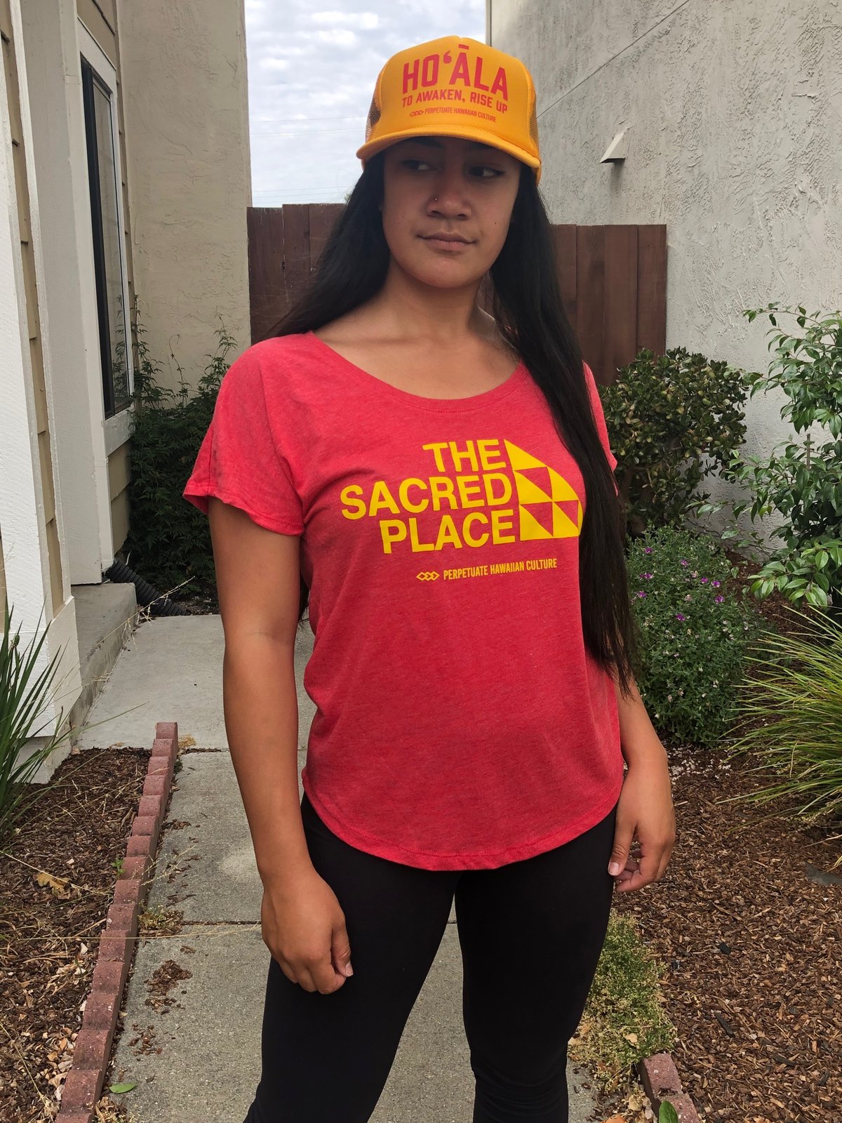 Image of The Sacred Place Red Shirt (women's)