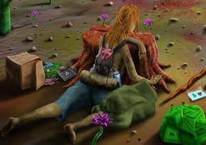 Image of Deserted Digital - Gallery Prints