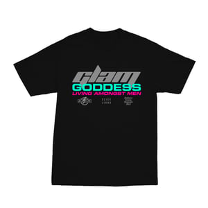 Image of South Beach Miami Black Tee | EXCLUSIVE GODDESS SUMMER COLLECTION