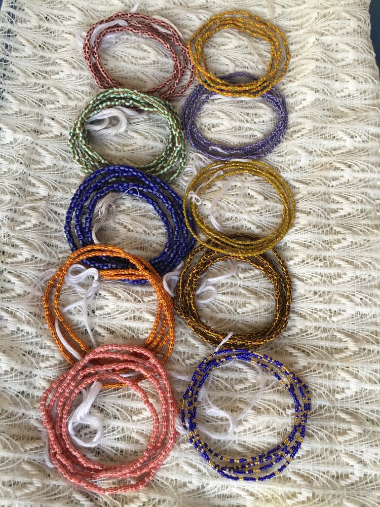 Image of Traditional, Authentic Ghanaian Waist Beads
