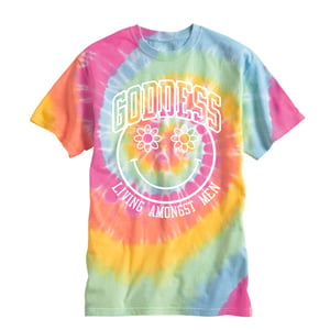 Image of GODDESS SUMMER TIE DYE TEE | EXCLUSIVE GODDESS SUMMER COLLECTION