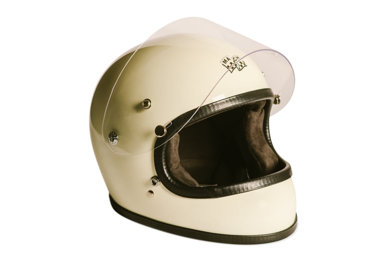 Image of McHal Apollo Full Face Helmet - Ivory