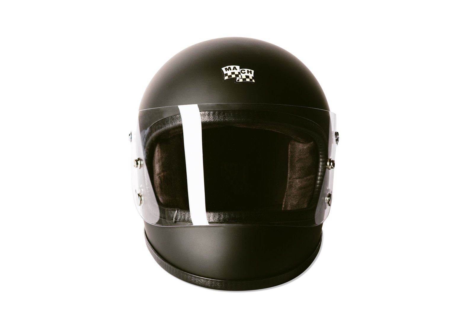 McHal Apollo Full Face Helmet - Matte Black | BRAT STYLE