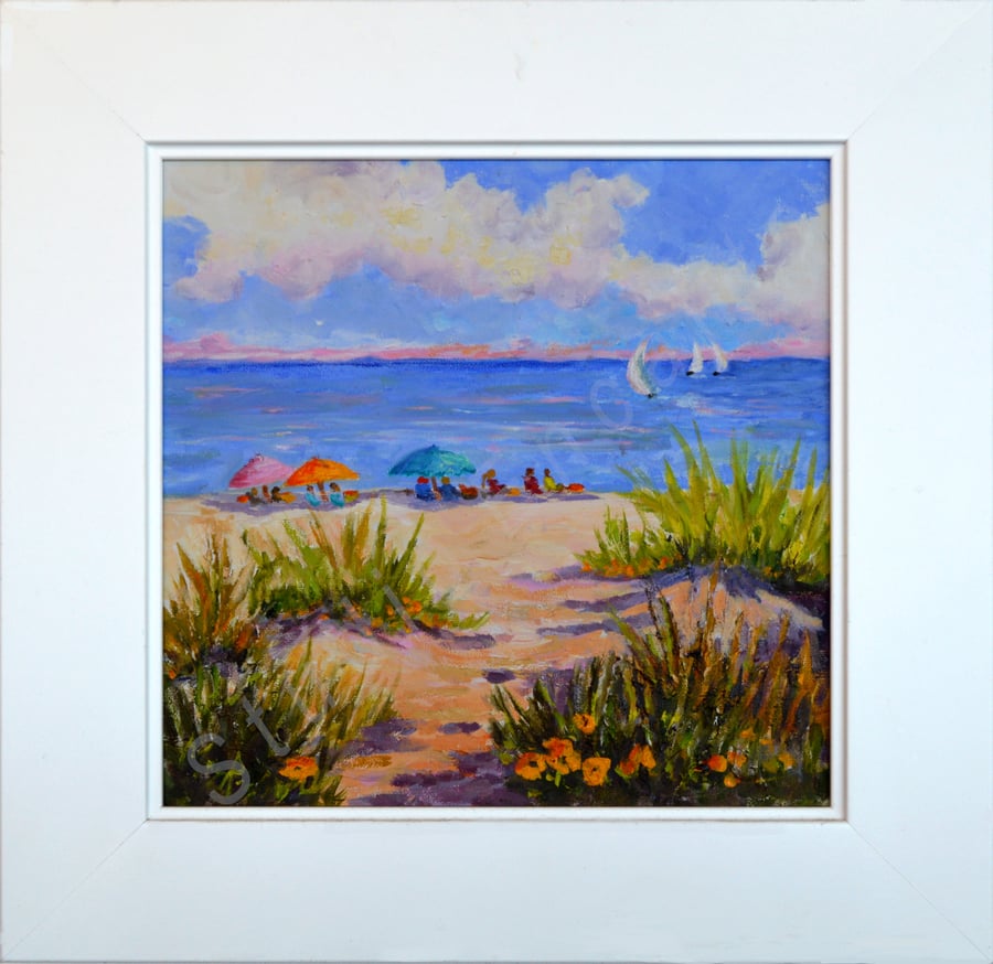 Image of Beach Picnic by Mary Rose Holmes