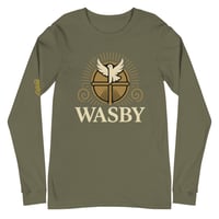 Image 1 of WASBY® Unisex Christian Apparel UK Long Sleeve Tee – Faithwear for Men & Women