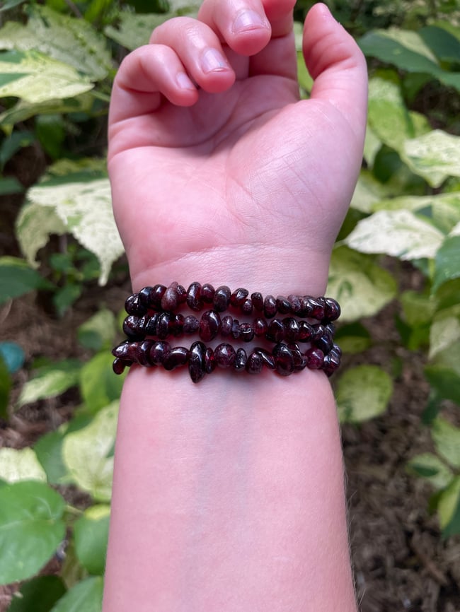 Garnet Healing Bracelet 