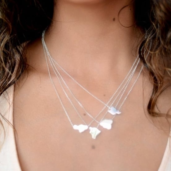 Hawaiian white clearance necklace