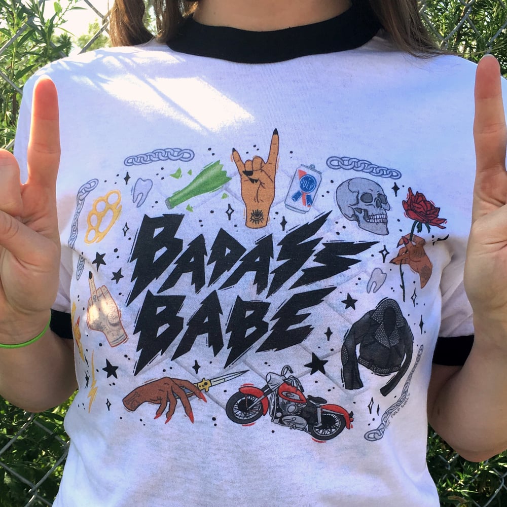 Image of BADASS BABE TEE