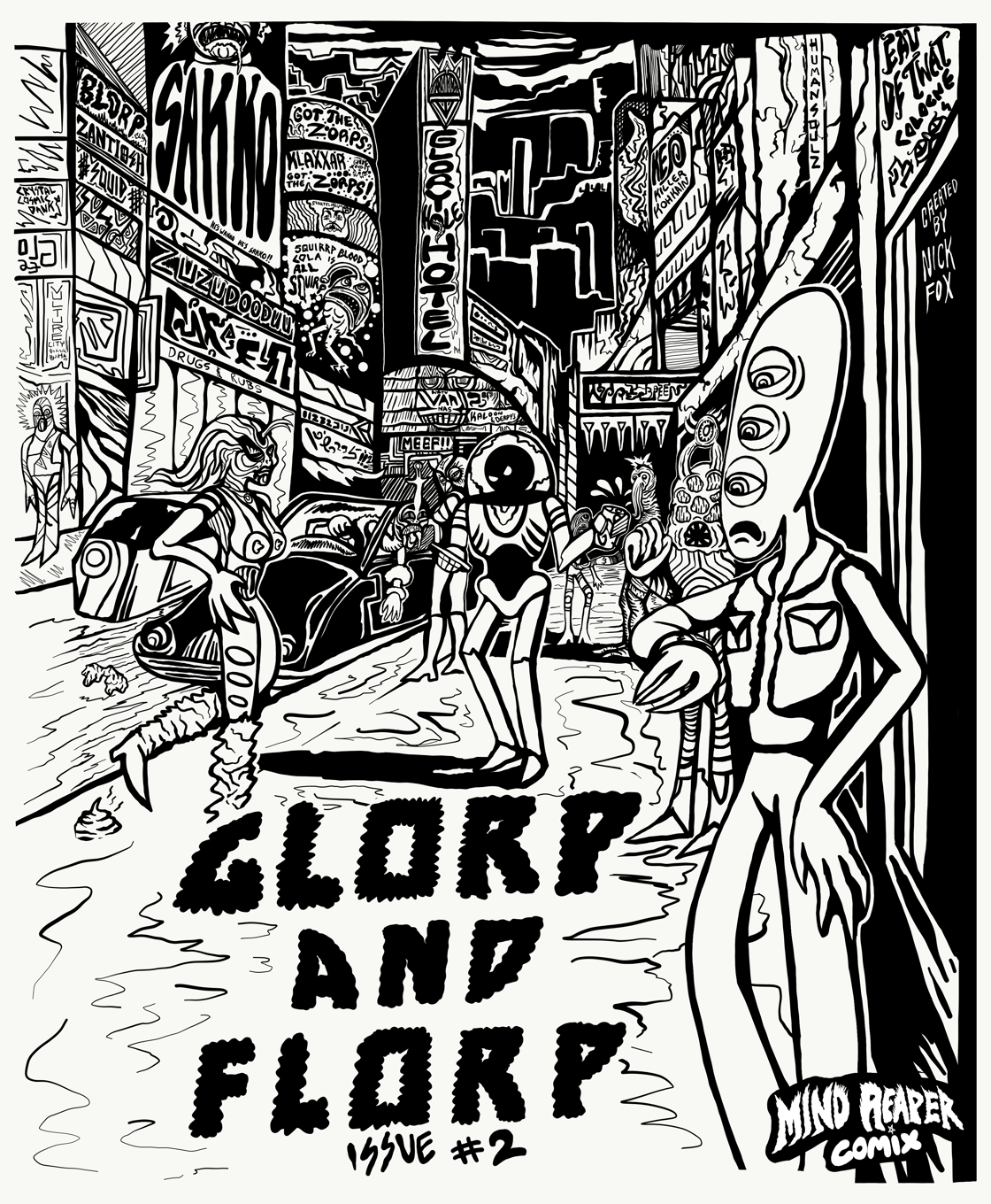 Image of Glorp and Florp #2: Welcome To Vulture City