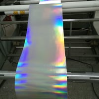 Image 4 of Plain Hologram Eggshell Sticker Paper Material in Rolls