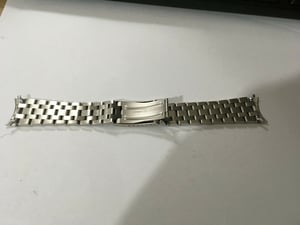 Image of RICOH 22MM STAINLESS STEEL GENTS WATCH STRAP,CURVED LUGS (RC-1)