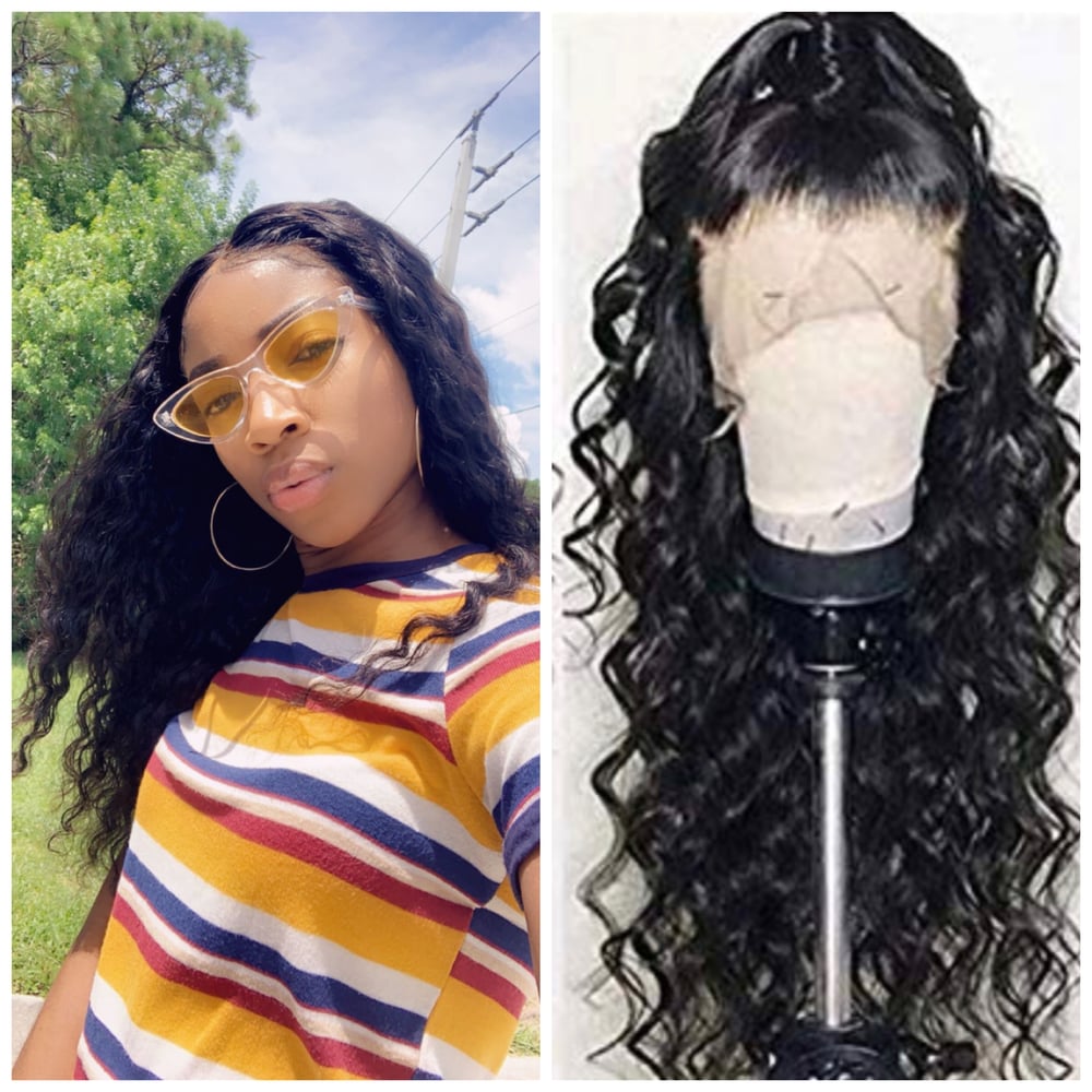 Image of Brazilian Water Wave Lace Front Wig