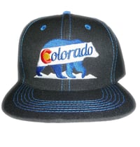 Image 1 of COLORADO BLACK BEAR SNAPBACK HAT 