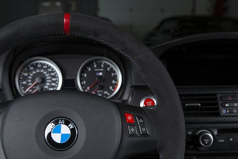 Image of BMW E Series Push Start Button w/ M Button Package (Red)