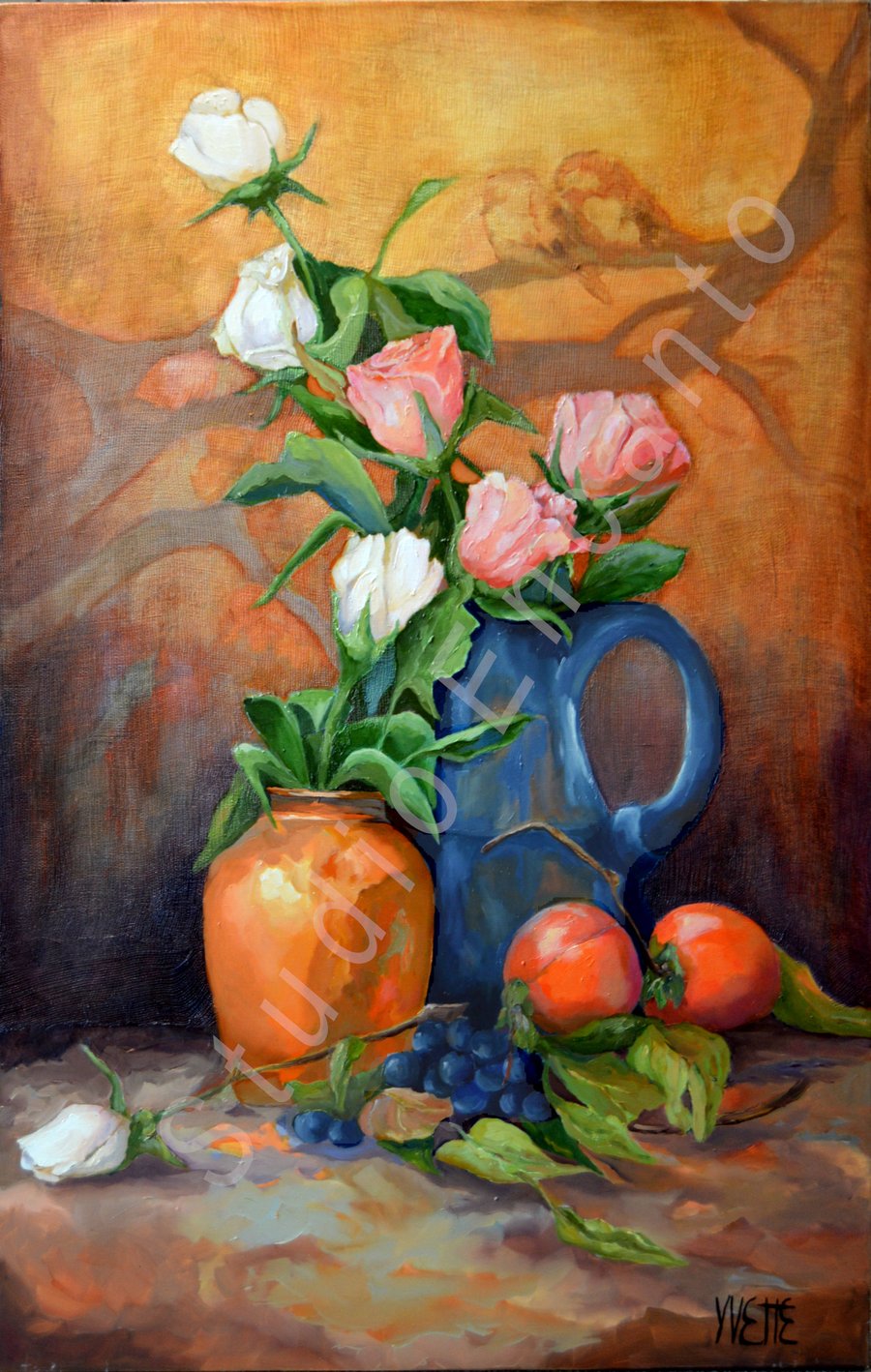 Image of Blue Vase by Yvette Galliher