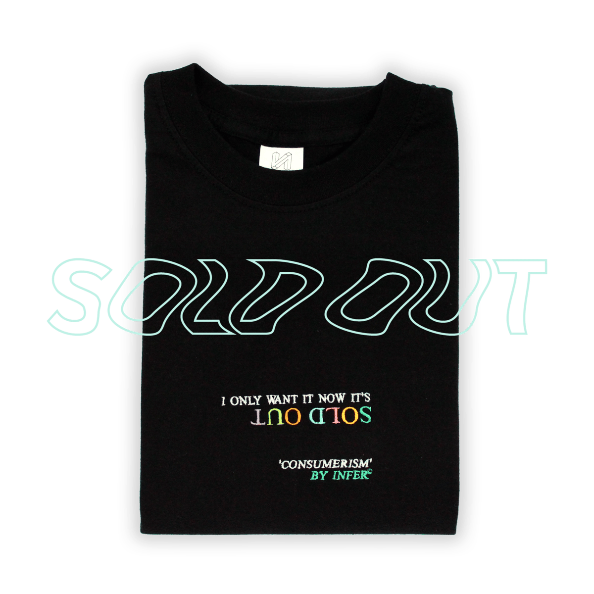 Image of ‘Consumerism’ T-Shirt Black