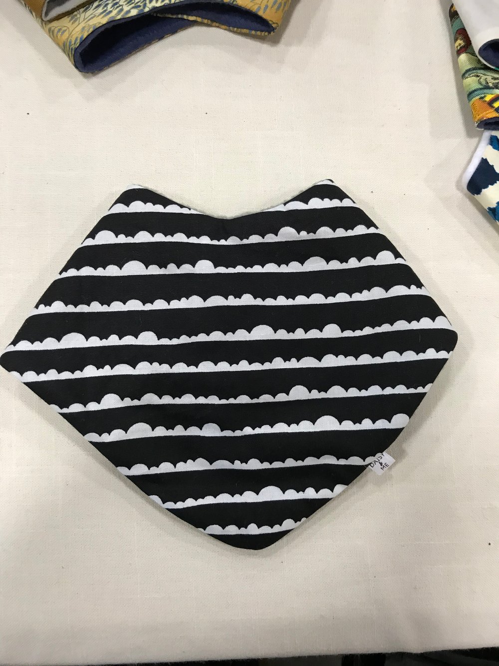 Image of Black and White Bandana 