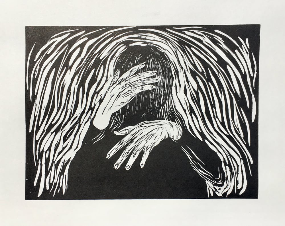 Image of Was it just a Dream? Relief print 