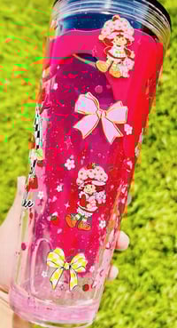 Image 2 of 24oz Acryic Strawberry Lava Cup