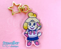 Sailor Isabelle Animal Crossing 2.5" Acrylic Charm