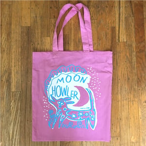 Image of Moon Howler Silkscreened Tote (TOTE ONLY!) 