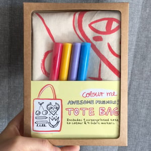 Image of Colour Me Awesome Friends Tote Kit with Markers