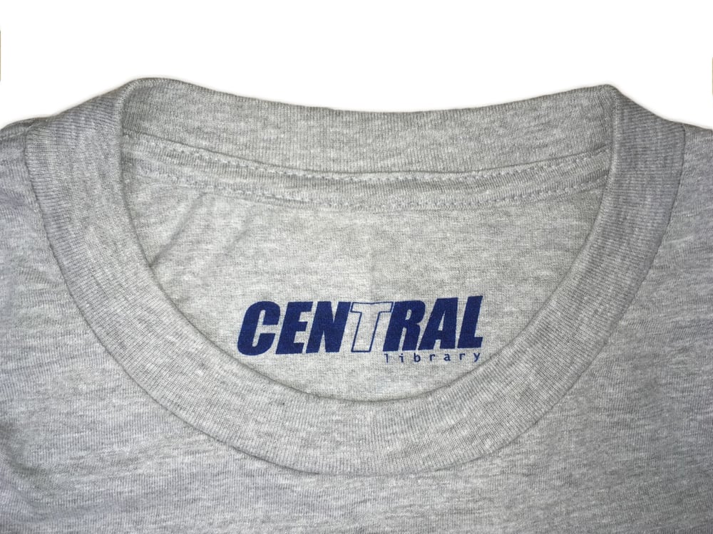 Image of Central Library Luc-E Tee - Heather Grey