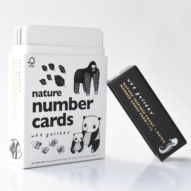 Wee Gallery Nature Number Cards