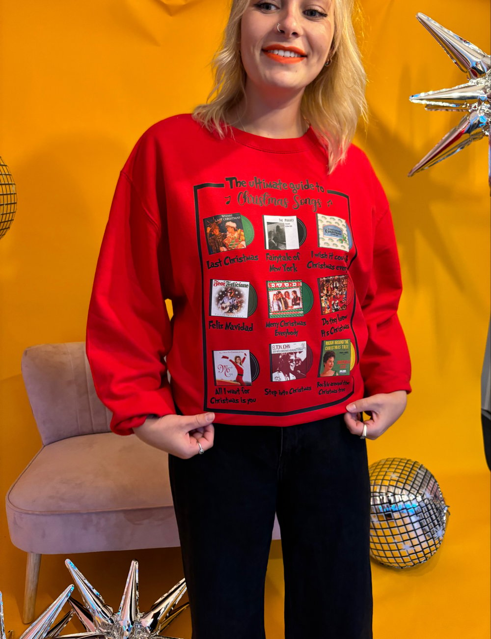 Image of The Ultimage Guide To Christmas Songs Tee/jumper