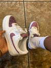 Purple Gucci Denim Air Force 1 