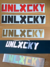 30cm UNLXCKY Sticker 