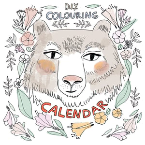 Image of DIY Colouring Calendar