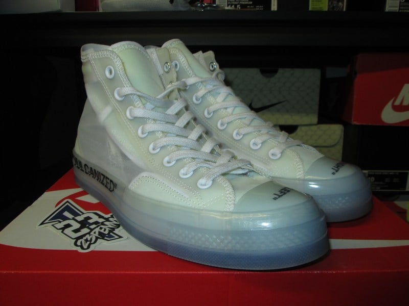 Image of Converse Chuck Taylor All-Star x Off-White "Vulcanized" *PRE-OWNED*