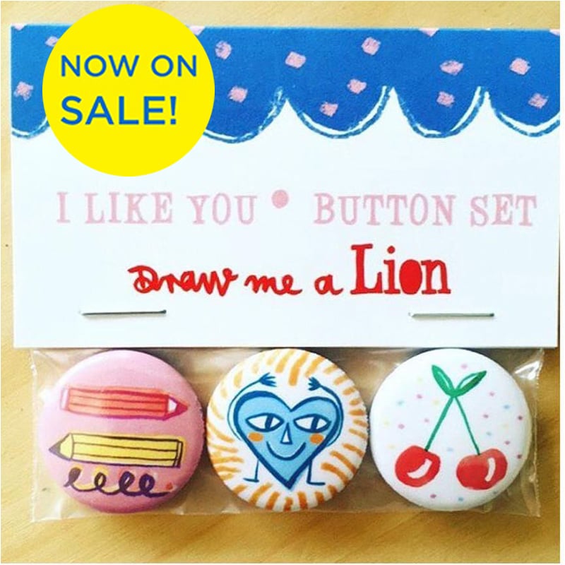 Image of I Like You! Button Set of 3
