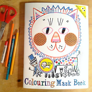 Image of Mask Colouring Book 
