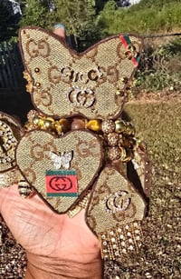 Image 3 of Cloth Gorg girl Butterfly Stack w/ring